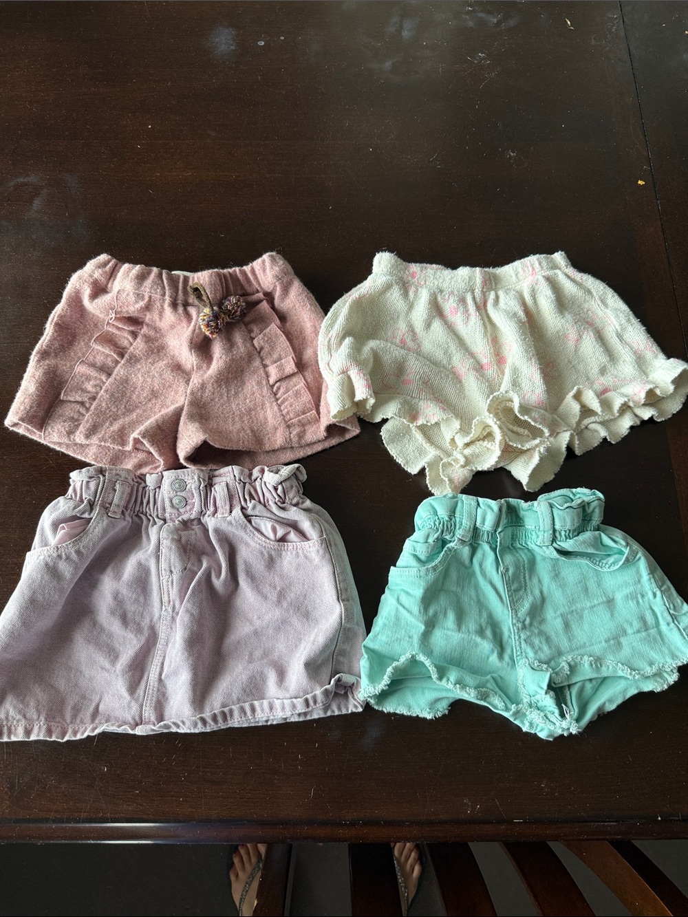 Toddler girls zara 2/3 short/skirt bundle
